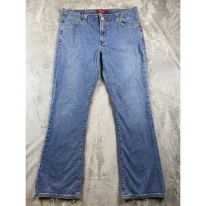 Levi's 525 Women's Size 14 Mis Nouveau Boot Cut Stretch Denim  Blue Jeans Light